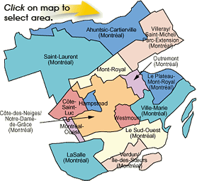 Map of Montreal